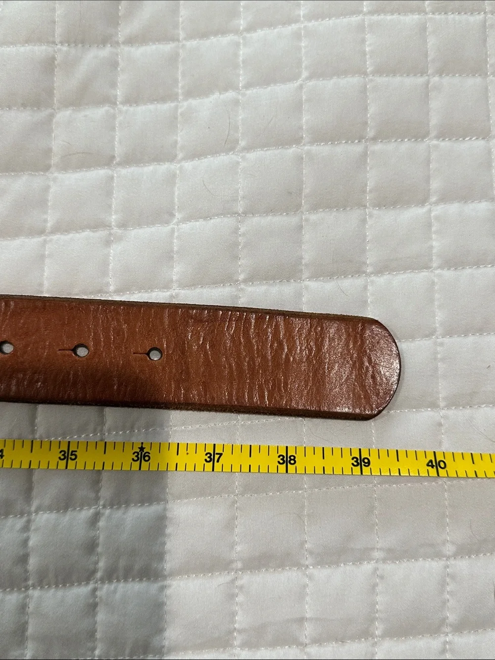 Fossil Women's Brown Leather Belt with Decorative Silver Bling Buckle